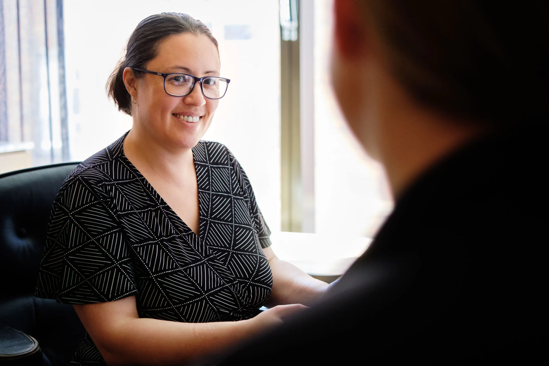 A consultation at Meridian Health