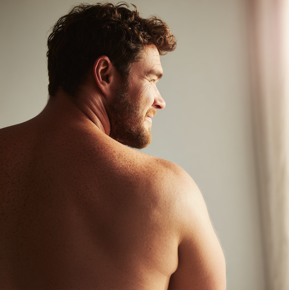 Male patient prior to metabolic bariatric surgery